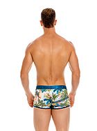 Men's boxer briefs, tropical pattern